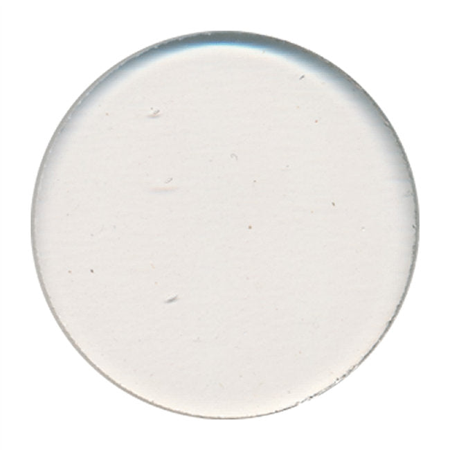 One 3" 96 COE Precut CIRCLE Choice of Color and Transparency 3mm Thick Glass White Clear Black