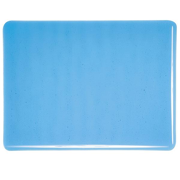 Shorty 1116 Turquoise Blue Transparent 90 COE Bullseye Fusing Glass Sheet- 