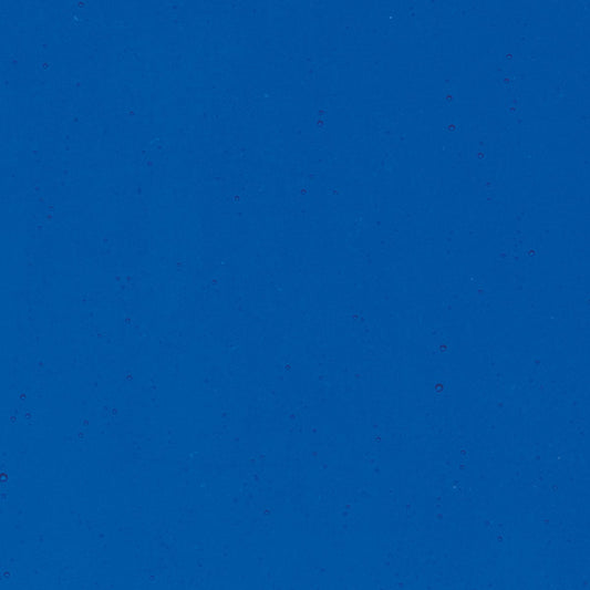 1164 Thin Caribbean Blue 90 COE Bullseye Fusing Glass Sheet 5x5 inch 2mm- 