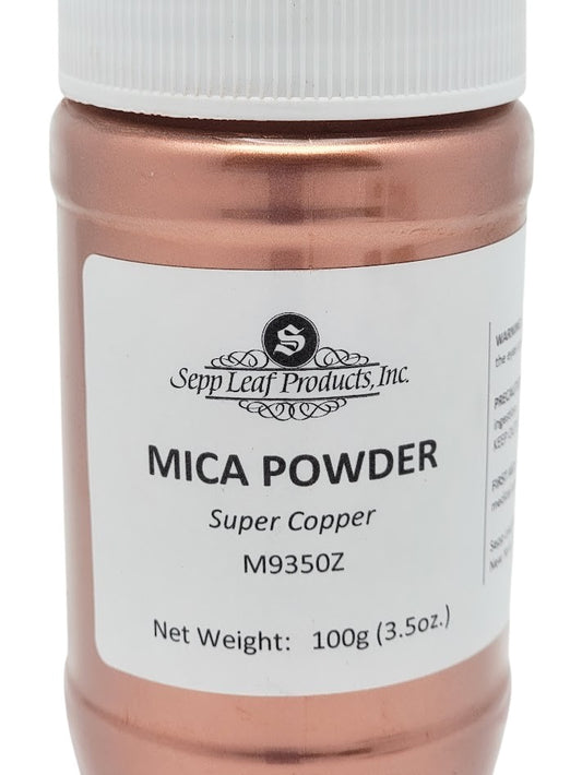 Mica Powder SUPER COPPER Fusing Flameworking Craft 100g Pixi Dust 3.5 oz- 