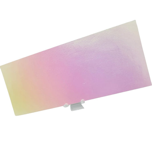 FULL SHEET DICRO SLIDE Dichroic Coated Paper MAGENTA GREEN 3.2 x 8" any COE- 