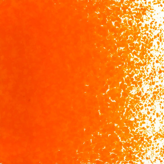 0125 Orange Opal Bullseye 90 COE GLASS FRIT FINE 16 oz One Pound- 