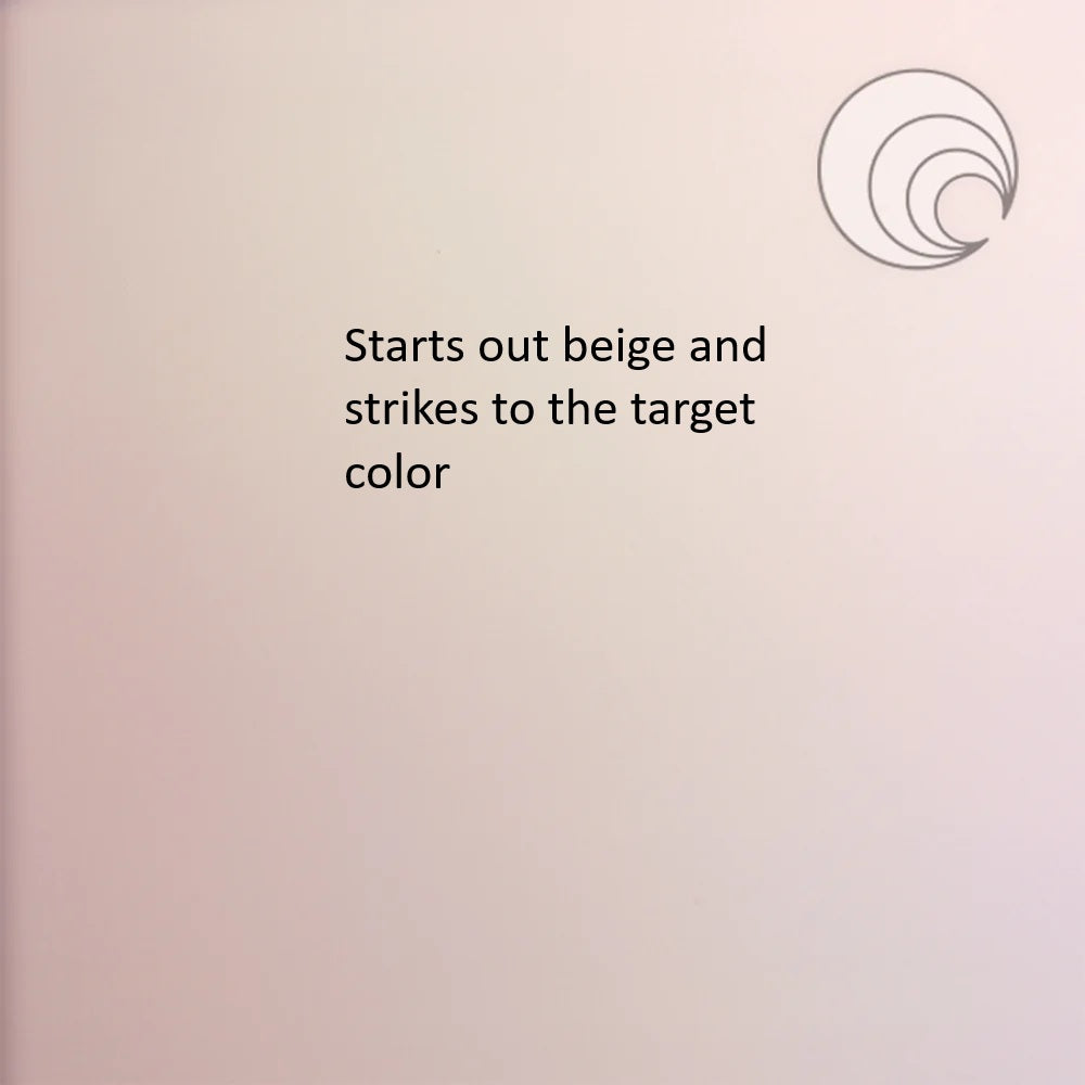 291.61 Champagne Opal 12 x 12 Inch Oceanside Compatible 96 COE Sheet Glass- 