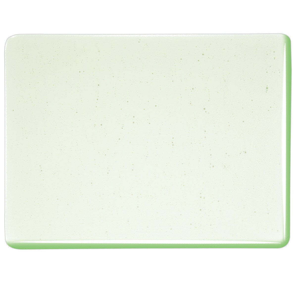 1807 Grass Green Tint Transparent Bullseye 90 COE Glass Sheet 10x10" 90COE- 