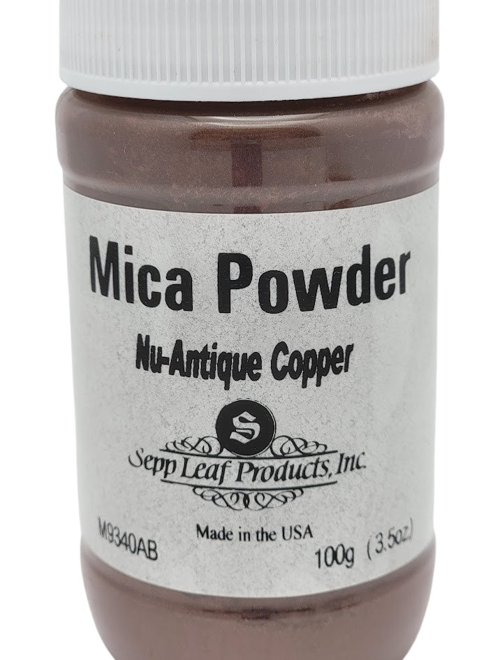 Mica Powder Nu Antique Copper Fusing Flameworking 100gr 3.5 oz Pixi Dust- 