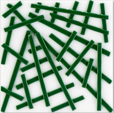2206 Dark Green Opal Noodles System 96 COE Full 5 oz Tube- 