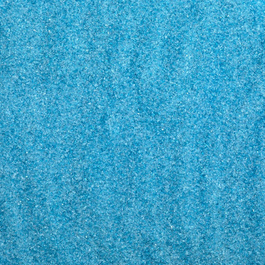 F2 5333 96 Deep Aqua Transparent FINE Frit 8.5 oz Jar 96 COE- 