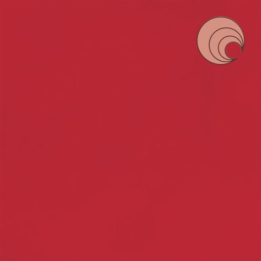 250.72 Red Opal 6 x 6 Inch Oceanside Compatible 96 COE Sheet Glass- 