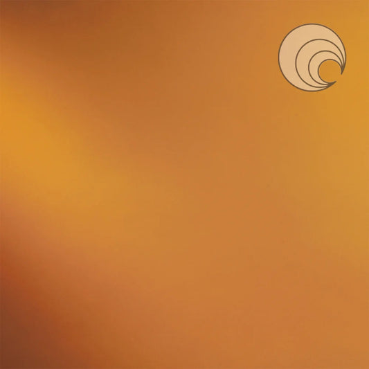 110.8 Medium Amber Transparent 12 x 12 Inch Oceanside Compatible 96 COE Sheet Glass- 