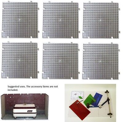 WAFFLE GRID SURFACE SIX PACK Use ALONE or/w  Cutter's Mate Stained Glass Supplies- 