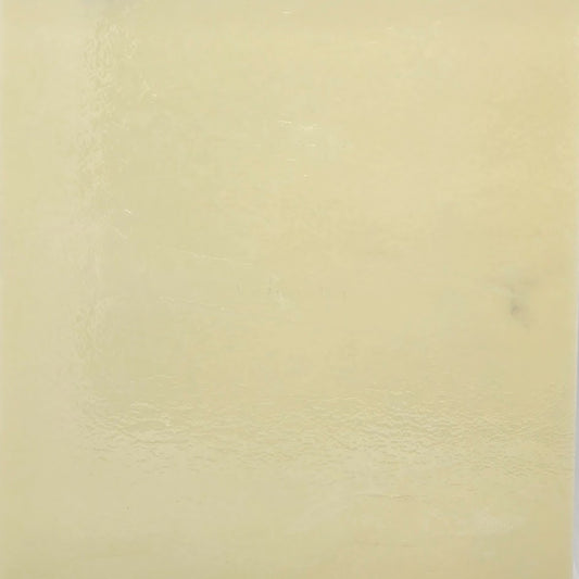 0137 French Vanilla Opal 90 COE Bullseye Fusing Glass Sheet 5x5 inch 3mm 90COE- 