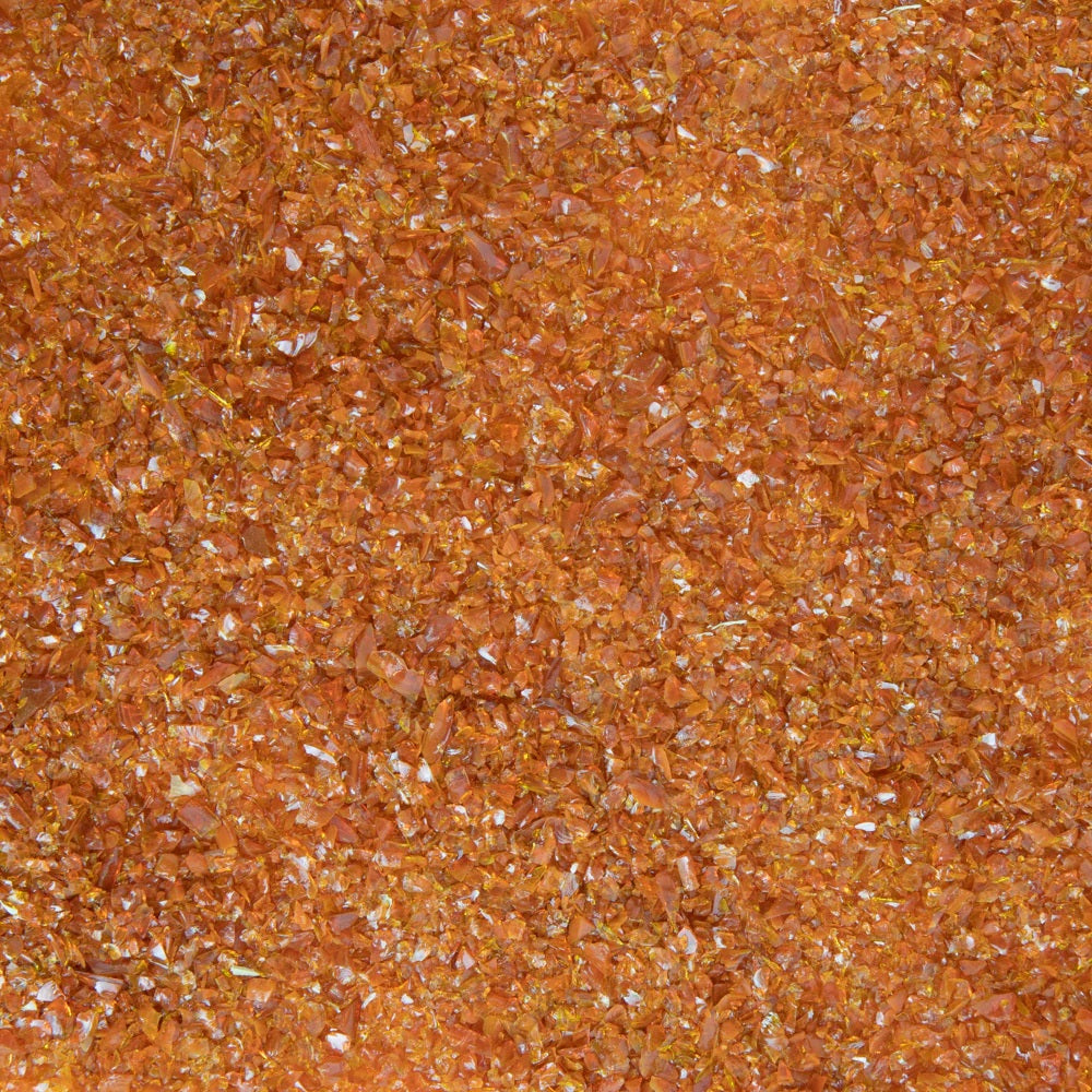 F3 2152 Terra Cotta Opal MEDIUM 96 COE Frit 8.5 oz Jar- 