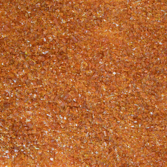 F3 2152 Terra Cotta Opal MEDIUM 96 COE Frit 8.5 oz Jar- 