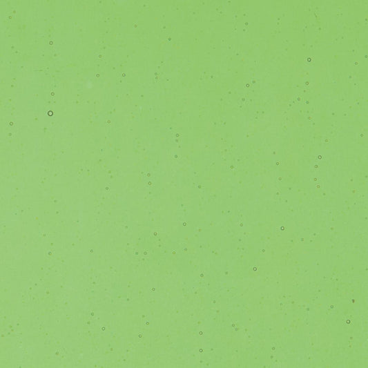1107 Light Green Transparent 90 COE Bullseye Fusing Glass Sheet 5x5 inch 3mm- 