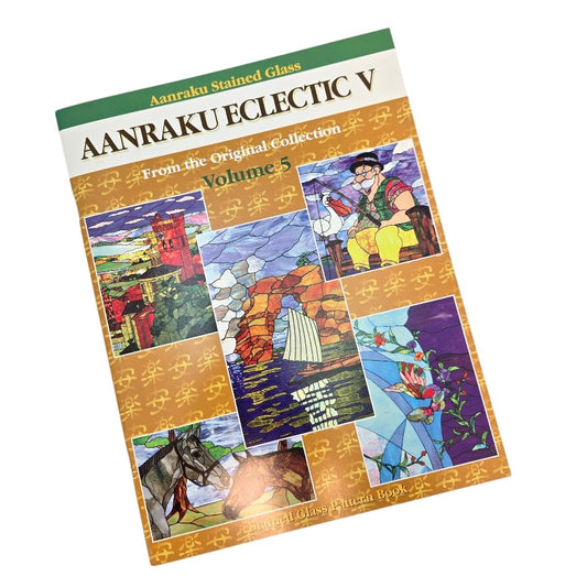 Aanraku Eclectic Stained Glass Pattern Book Volume 5 IV Great Mixed Patterns- 