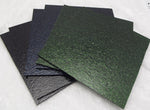 96 COE AVENTURINE Glass Pack Black Green Blue Sparkles Oceanside Six 6" Sheets- 