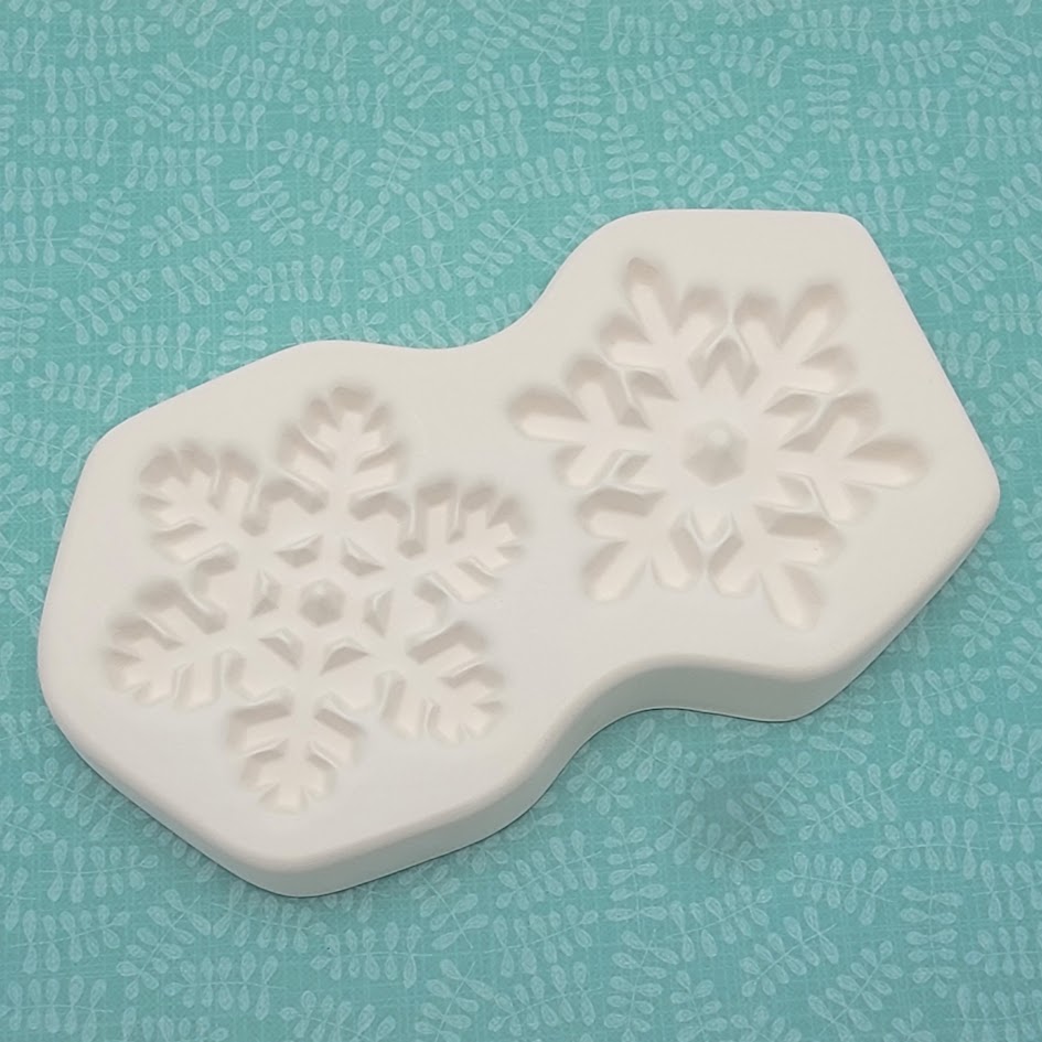 2014 Colour de Verre SNOWFLAKE Ceramic Reusuable Fusing Mold Casting- 