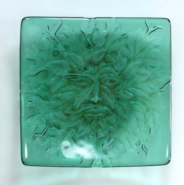 Greenman Fusing Mold CPI Square Texture 7x7" GX12 Creative Paradise Ceramic- 