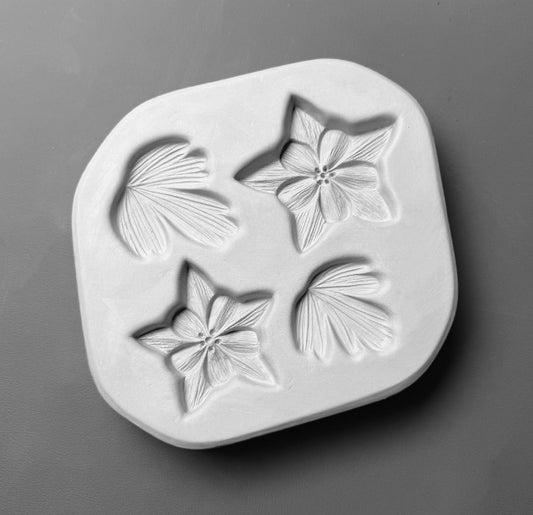 Columbine 6.5 x 7 inch Glass Casting Fusing Supplies Little Fritter Flower 265- 