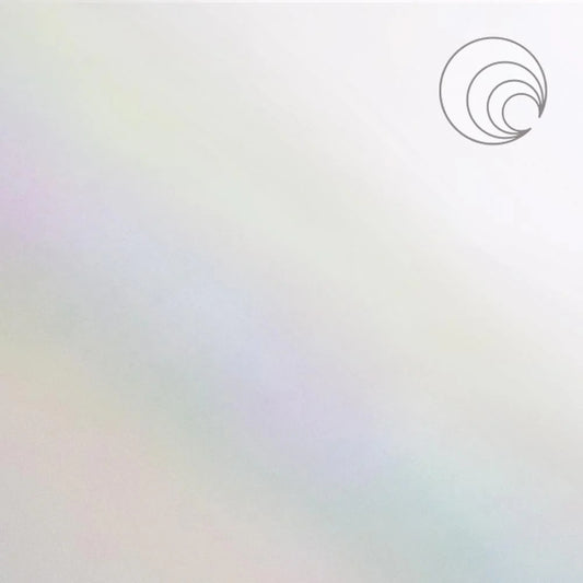 I200 White Opal Iridized 12 x 12 Inch Oceanside Compatible 96 COE Sheet Glass- 