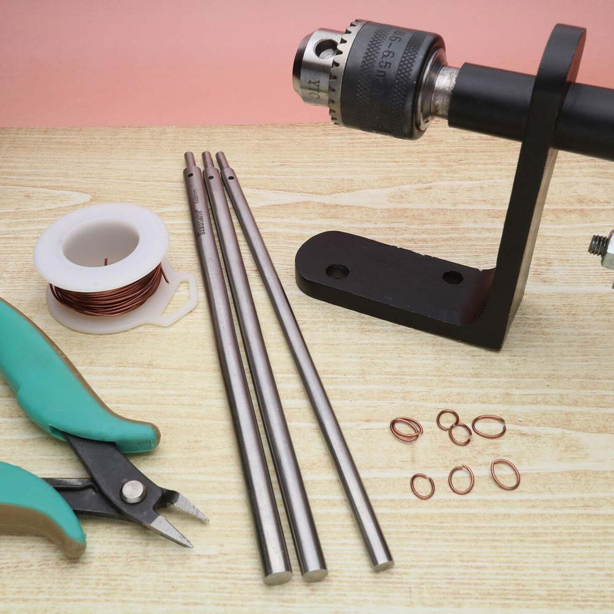 EZ Coiler Pro Oval Dowels Three Piece Set Accessory Jump Ring Mandrels- 
