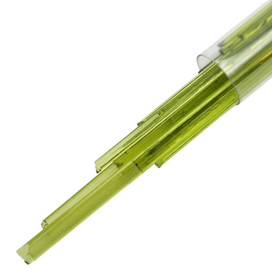 7312 Lime Transparent Noodles System 96 COE Full 5 oz Tube Fusing Supplies- 