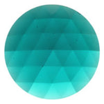 Teal Blue Green Extra Large 50mm Faceted Jewels German Made High Quality- 