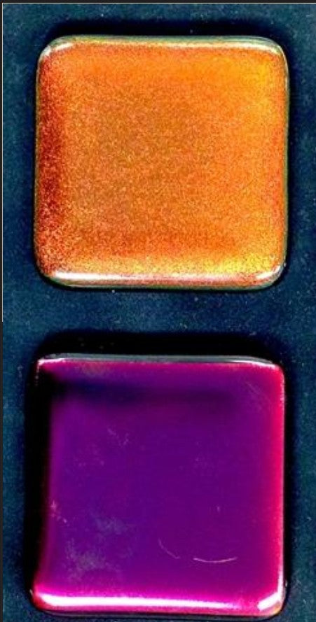FULL Sheet DICRO SLIDE Clear SHIFTS Deep Red Paper 3.2 x 8 in Dichroic Paper- 