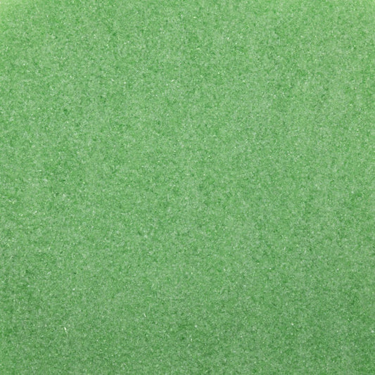 F2 121 Light Green Transparent FINE Frit 8.5 oz Jar 96 COE- 