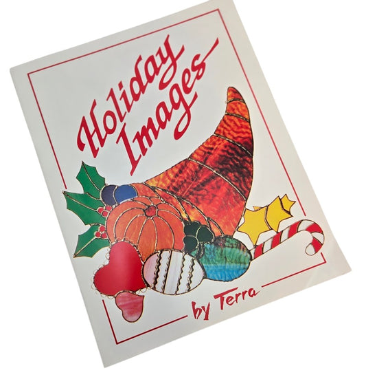 HOLIDAY IMAGES Christmas Thanksgiving Halloween Easter Valentines + Pattern Book- 