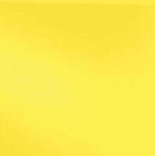 260.72 Lemon Yellow Opal 12 x 12 Inch Oceanside Compatible 96 COE Sheet Glass- 