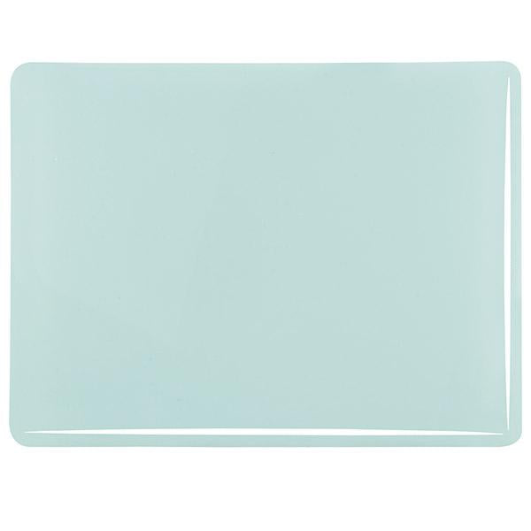 0161 Robin's Egg Blue Opalescent Bullseye 90 COE Glass Sheet 10x10" 90COE Fusible- 