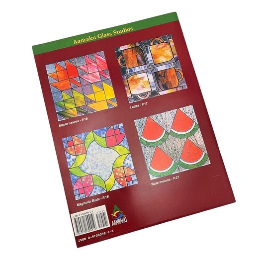 Aanraku AMERICAN QUILTS Volume I Stained Glass Pattern Book Fusing- 