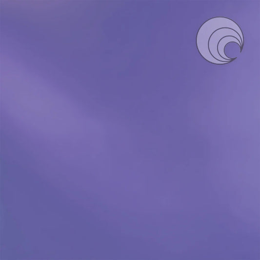 543.1 Light Grape Transparent 12 x 12 Inch Oceanside Compatible 96 COE Sheet Glass- 