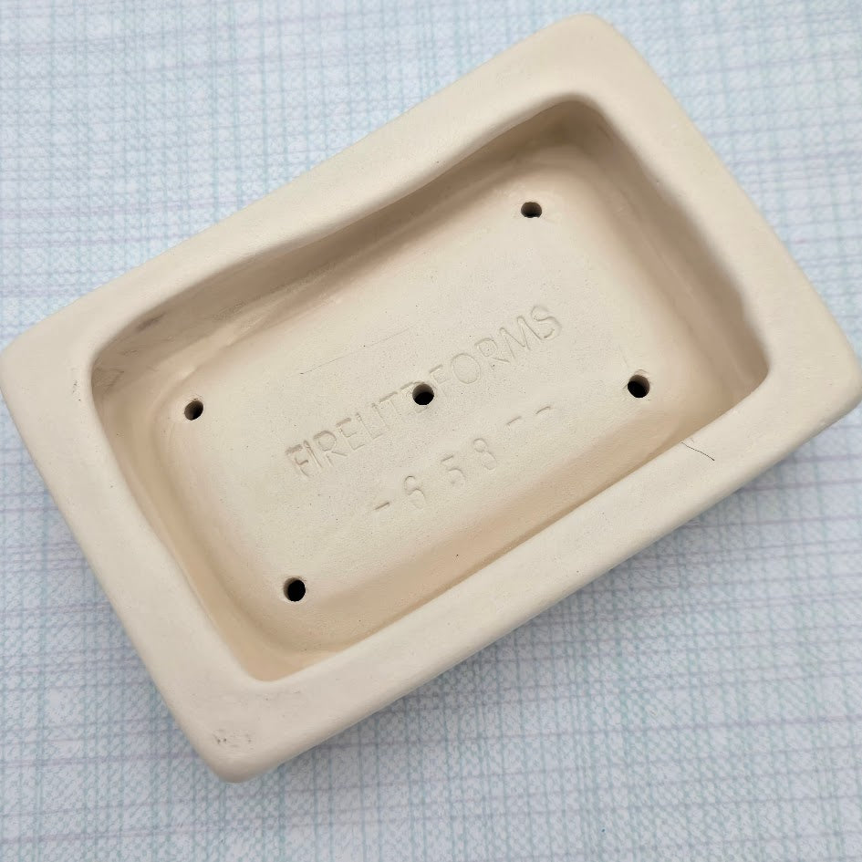 Tiny WASABI PLATE Future Forms Slumping Mold Glass Kiln Supplies- 