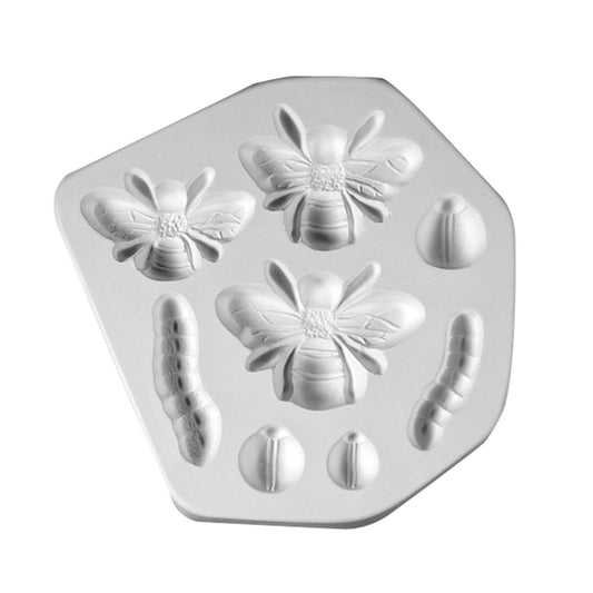 Garden Bug Frit Casting Mold LF145 Creative Paradise Glass Fusing Bee Lady Bug +- 