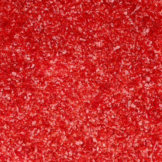 F3 2502 96 Red Opal MEDIUM 96 COE Frit 8.5 oz Jar- 