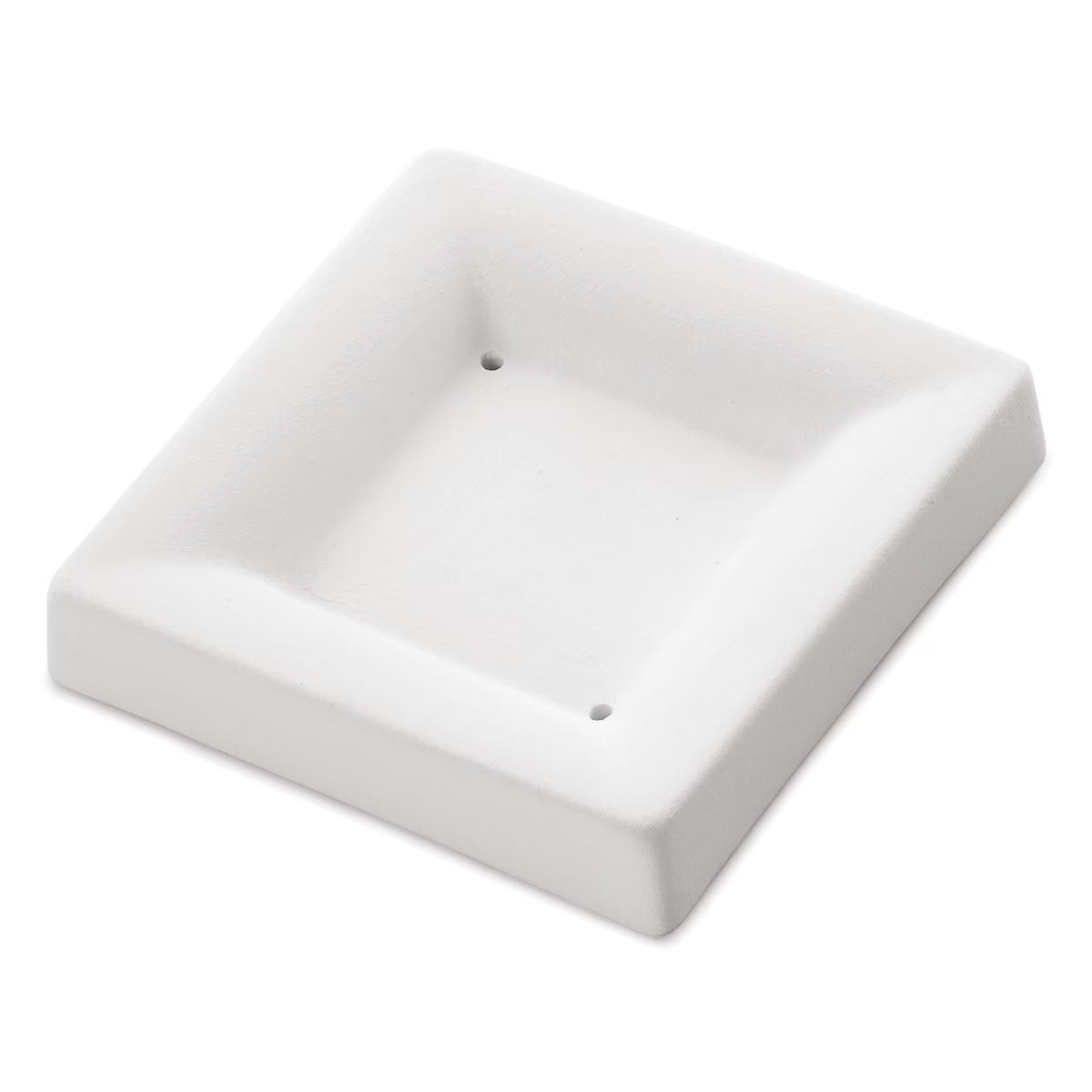 Bullseye Square Plate 8901 Glass Small Kiln Fusing Slumping Mold 3.3 inches TINY- 