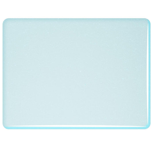 1808 Aqua Tint Transparent Bullseye 90 COE Glass Sheet 10x10" 90COE Fusing Supplies- 