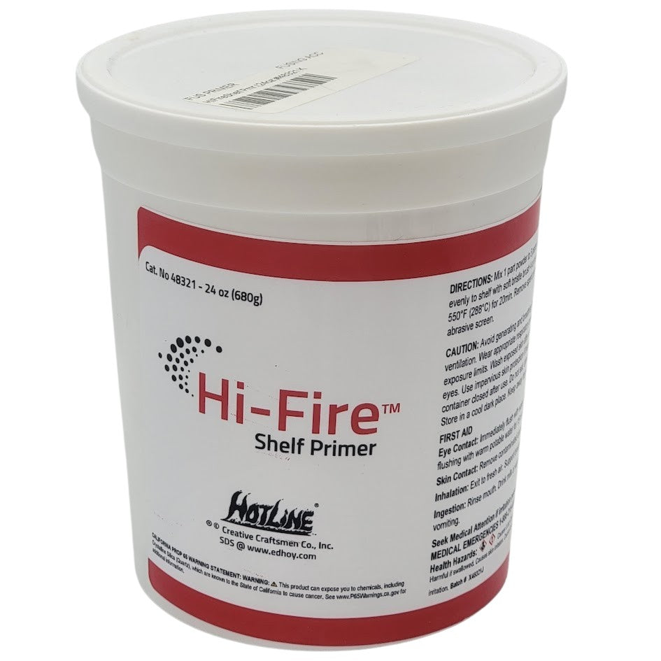 HI-FIRE PRIMER Hot Line Glass Separator Kiln Wash 24 oz- 