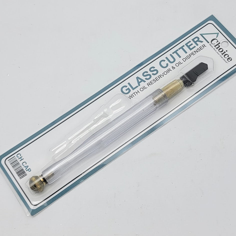 Acrylic PENCIL STYLE Carbide Wheel Oil Fed Stained Glass Cutter Scorer ECONOMY- 