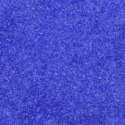 F2 2306 96 Dark Blue Opal FINE Frit 8.5 oz Jar 96 COE- 