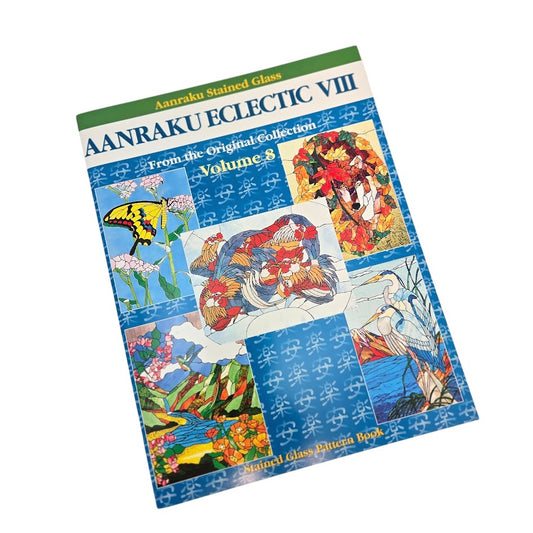 Aanraku Eclectic Stained Glass Pattern Book Volume 8- 