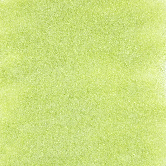 F2 7312 96 Lime Transparent FINE Frit 8.5 oz Jar 96 COE- 