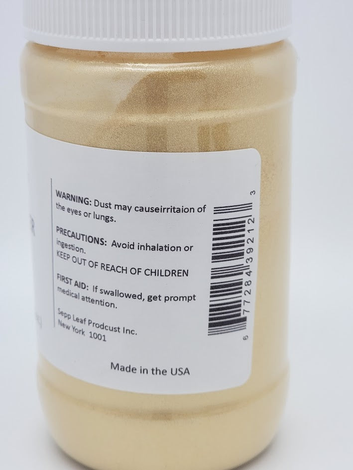 Mica Powder SPARKLE GOLD Fusing Flameworking Craft 100g Pixi Dust- 