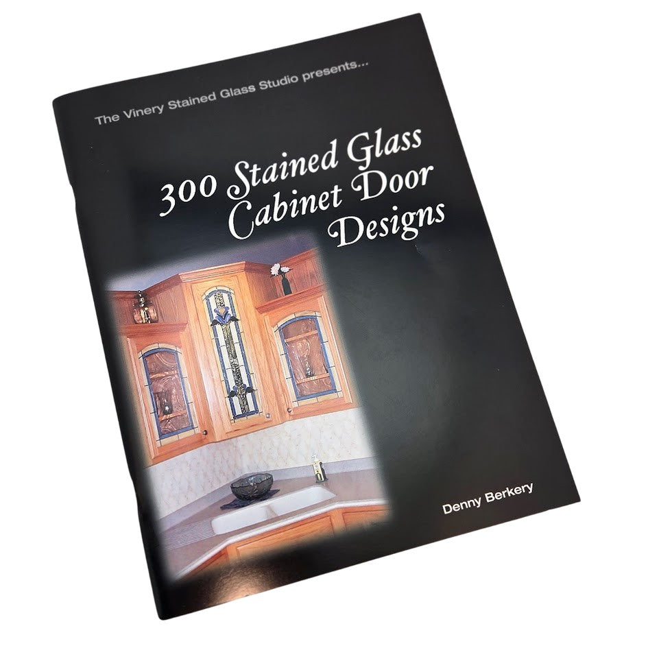 My All Time Favorite! Book Version 300 STAINED GLASS DESIGNS Cabinets Panels- 