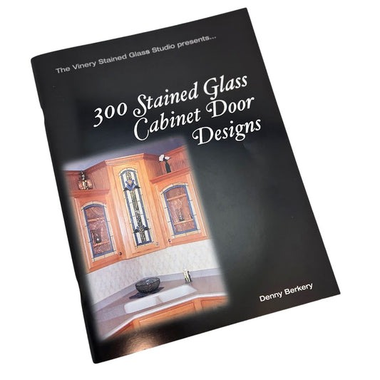 My All Time Favorite! Book Version 300 STAINED GLASS DESIGNS Cabinets Panels- 