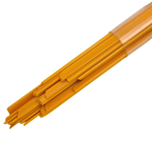 2702 Orange Opal Noodles System 96 COE Full 5 oz Tube Fusing Supplies- 