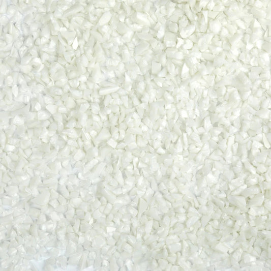 F5 2101 96 Ivory Opal COARSE 96 COE Frit 8.5 oz Jar- 
