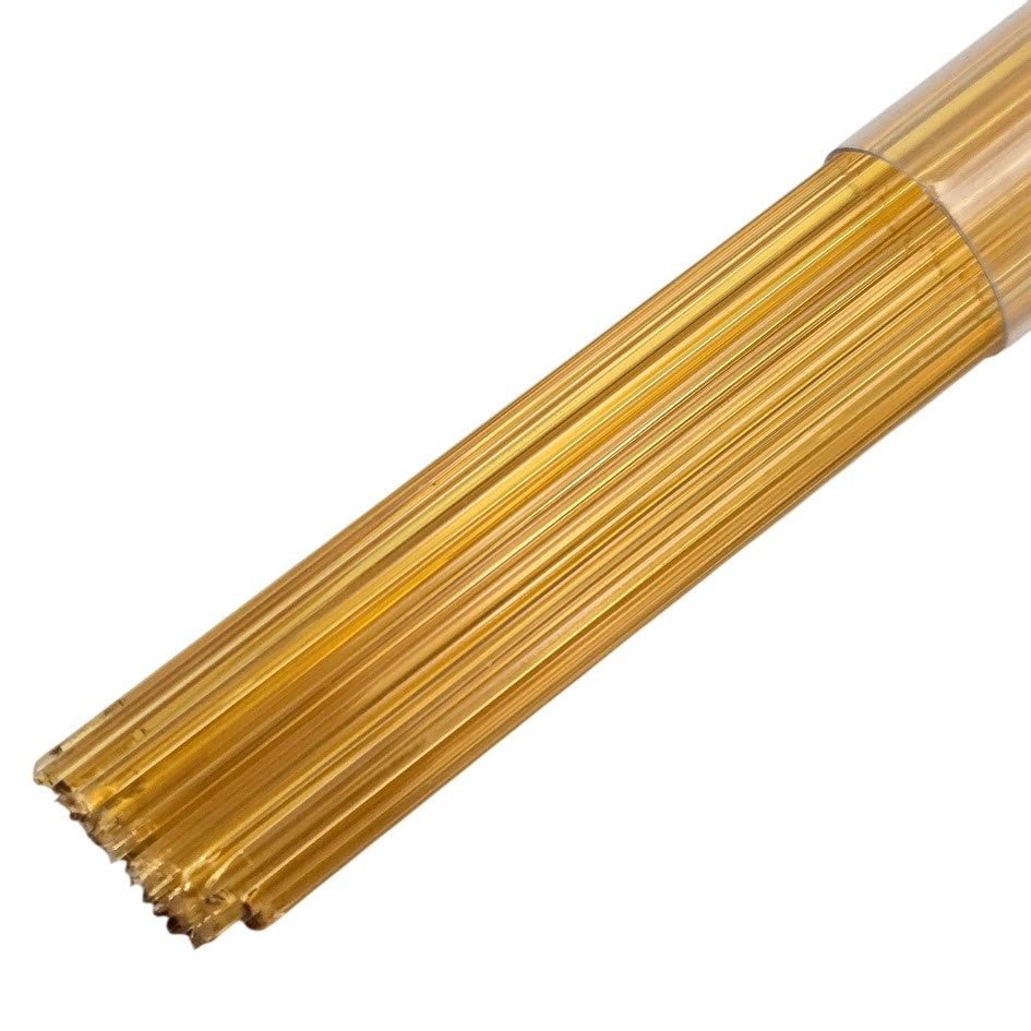 161 Yellow Semi Opal Transparent Opal Stringers System 96 COE Full 5 oz Tube Fusing Supplies- 